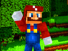 Minecraft Mario