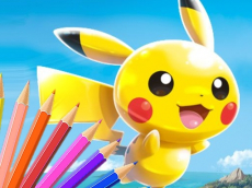 Pokémon Coloring Book Game